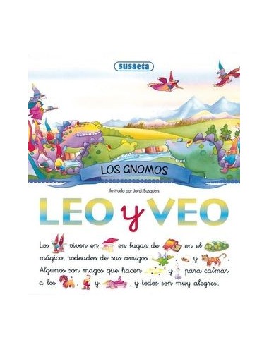 LOS GNOMOS. LEO Y VEO (CON PICTOGRAMAS)