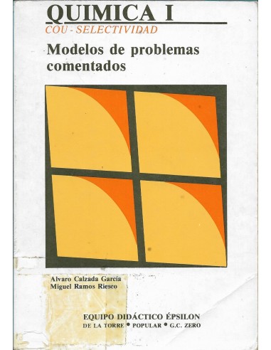 QUÍMICA I Modelos de problemas...