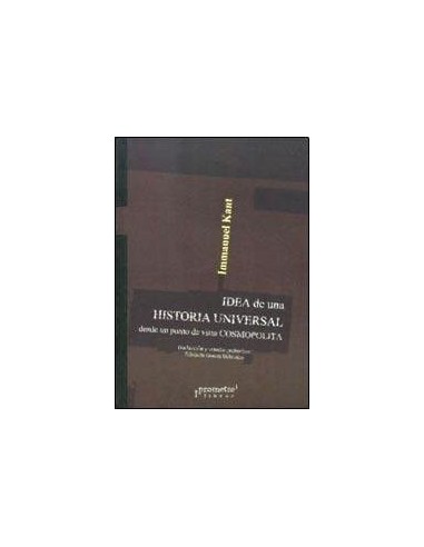 IDEA DE UNA HISTORIA UNIVERSAL DESDE...