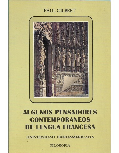 ALGUNOS PENSADORES CONTEMPORÁNEOS EN...
