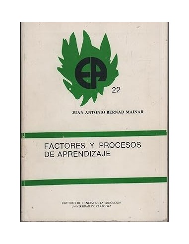 FACTORES Y PROCESOS DE APRENDIZAJE...