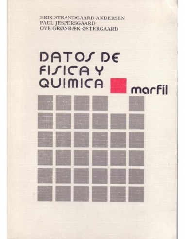 DATOS DE FÍSICA Y QUÍMICA