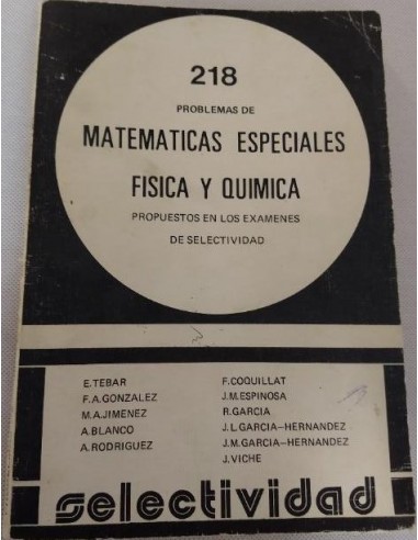 218 PROBLEMAS DE MATEMÁTICAS...
