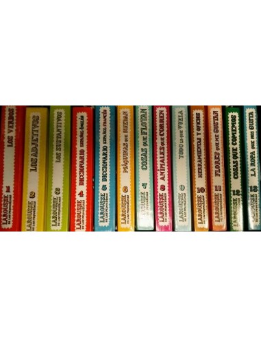 LAROUSSE DE LOS PEQUEÑINES 13 TOMOS...