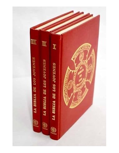 LA BIBLIA DE LOS JÓVENES Tres tomos