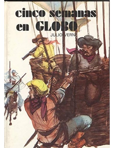 CINCO SEMANAS EN GLOBO ilustrado por...