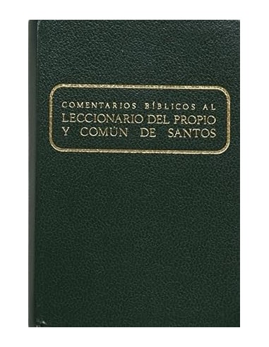COMENTARIOS BÍBLICOS AL LECCIONARIO...