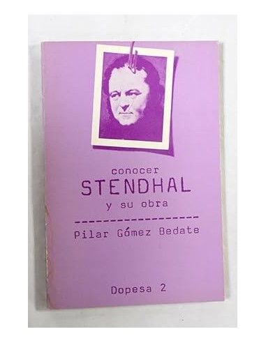 CONOCER STENDHAL Y SU OBRA