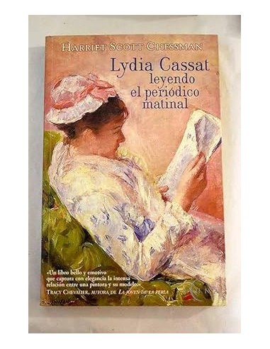 LYDIA CASSAT leyendo el periódico...