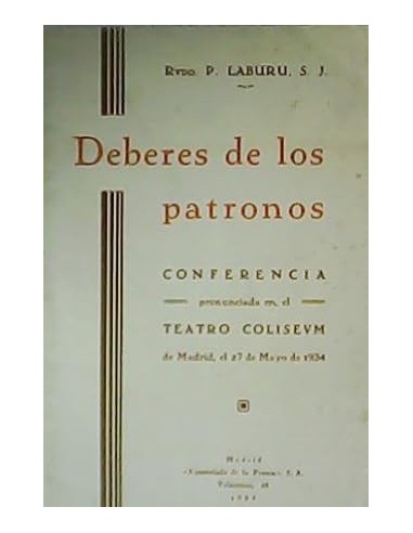 DEBERES DE LOS PATRONOS