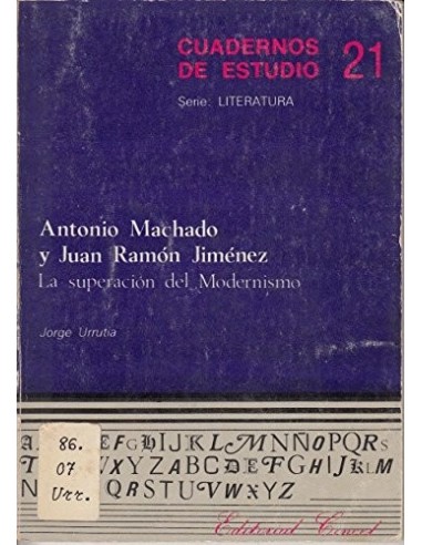 ANTONIO MACHADO Y JUAN RAMON JIMENEZ...