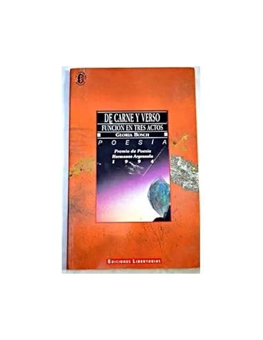 DE CARNE Y VERSO Función en tres actos