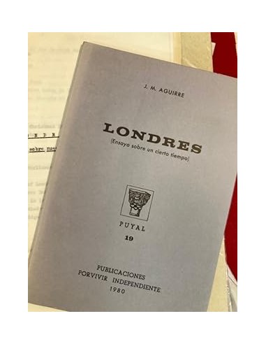 LONDRES Ensayo sobre cierto tiempo