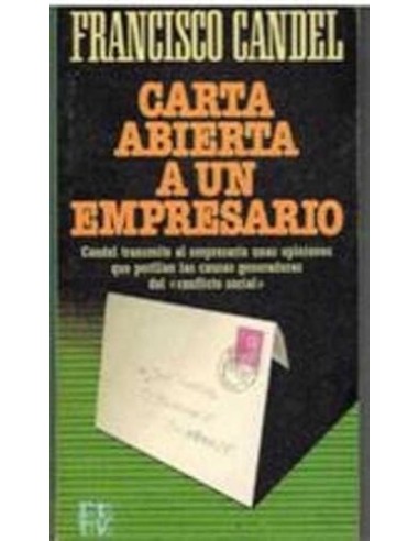 CARTA ABIERTA A UN EMPRESARIO