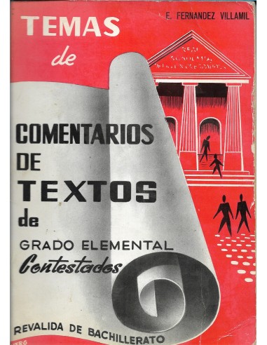 TEMAS DE COMENTARIOS DE TEXTOS DE...