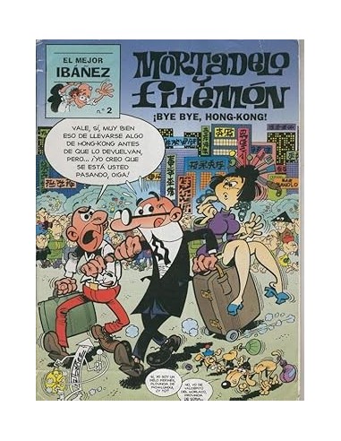 MORTADELO Y FILEMÓN BYE BYE HONG KONG