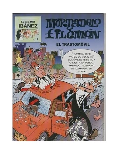 MORTADELO Y FILEMÓN EL TRASTOMÓVIL