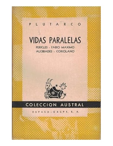 VIDAS PARALELAS Pericles-Fabio Máximo...