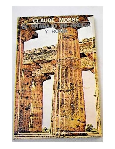 EL TRABAJO EN GRECIA Y ROMA