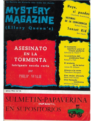 MYSTERY MAGAZINE MARZO 1964