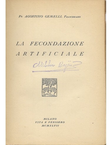 LA FECONDAZIONE ARTIFICIALE