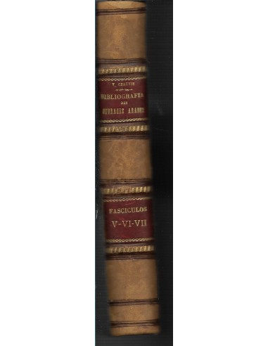 BIBLIOGRAPHIE DES OUVRAGES ARABES OU...