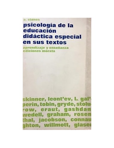 PSICOLOGÍA DE LA EDUCACIÓN DIDÁCTICA...