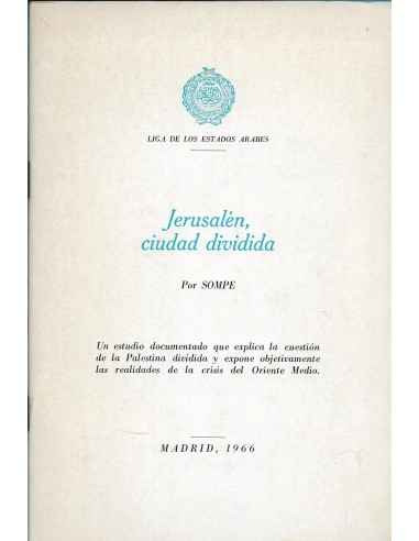 JERUSALÉN CIUDAD DIVIDIDA