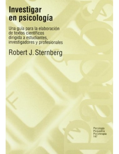 INVESTIGAR EN PSICOLOGÍA