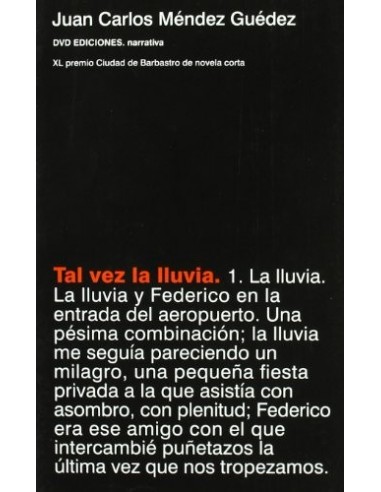 TAL VEZ LA LLUVIA