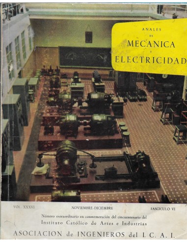 ANALES DE MECÁNICA Y ELECTRICIDAD...