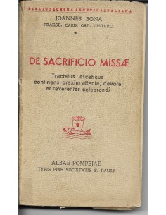DE SACRIFICIO MISSAE