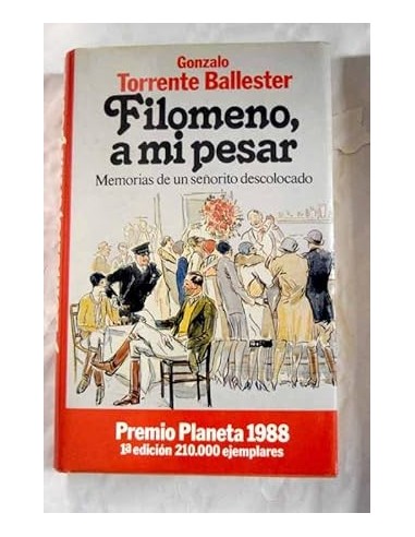 FILOMENO,A MI PESAR 1ªEdición
