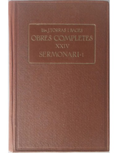 OBRES COMPLETES XXIV SERMONARI I
