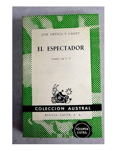 EL ESPECTADOR Tomos III y IV