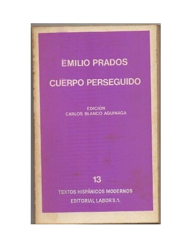 CUERPO PERSEGUIDO Edición de Carlos...