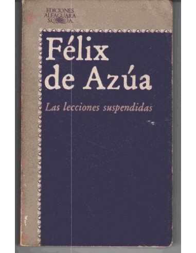 LAS LECCIONES SUSPENDIDAS