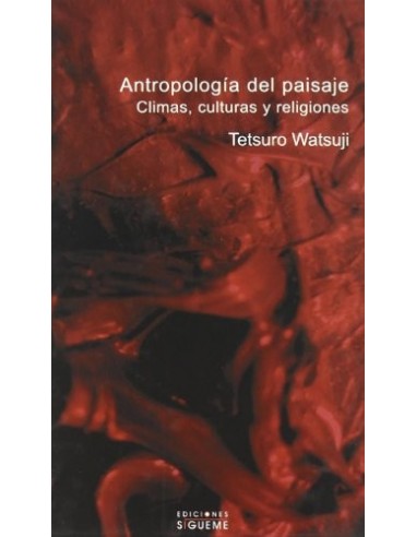 ANTROPOLOGÍA DEL PAISAJE CLIMAS,...