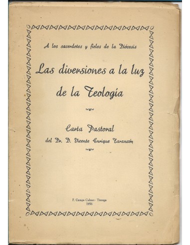 LAS DIVERSIONES A LA LUZ DE LA TEOLOGÍA