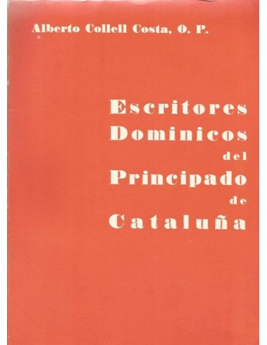 ESCRITORES DOMINICOS DEL PRINCIPADO...