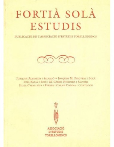 FORTIÀ SOLÀ ESTUDIS