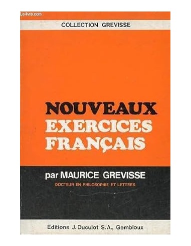NOUVEAUX EXERCICES FRANÇAIS
