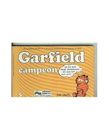 GARFIELD CAMPEÓN