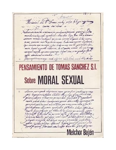 PENSAMIENTO DE TOMÁS SÁNCHEZ S.I....