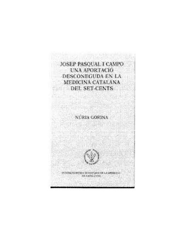 JOSEP PASQUAL I CAMPO UNA APORTACIÓ...