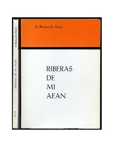 RIBERAS DE MI AFÁN Dedicado y firmado...