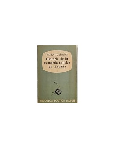 HISTORIA DE LA ECONOMÍA POLÍTICA EN...