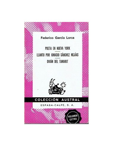 POETA EN NUEVA YORK/LLANTO POR...