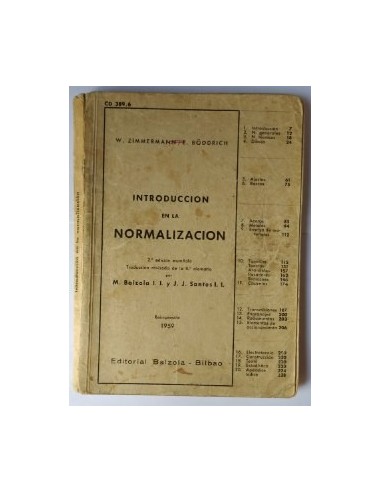 INTRODUCCIÓN EN LA NORMALIZACIÓN