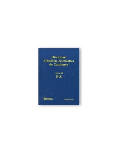DICCIONARI D´HISTÒRIA ECLESIÀSTICA DE...